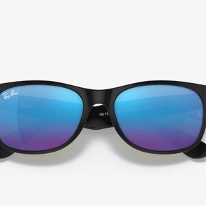 Rayban Men’s RB2132 New Wayfarer Flash Sunglasses